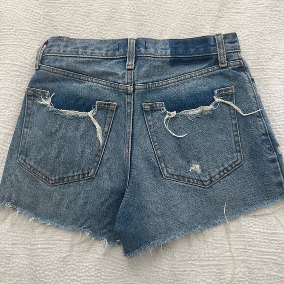 Abercrombie High Rise Denim Short - Picture 3 of 3